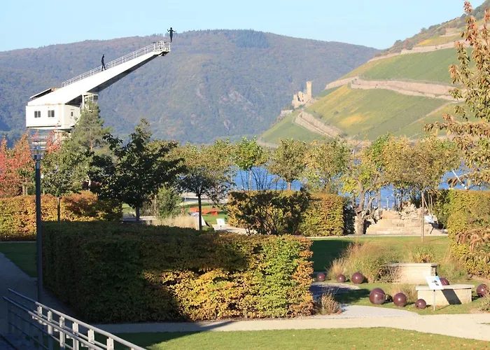 酒店 Krone 莱茵河畔的宾根